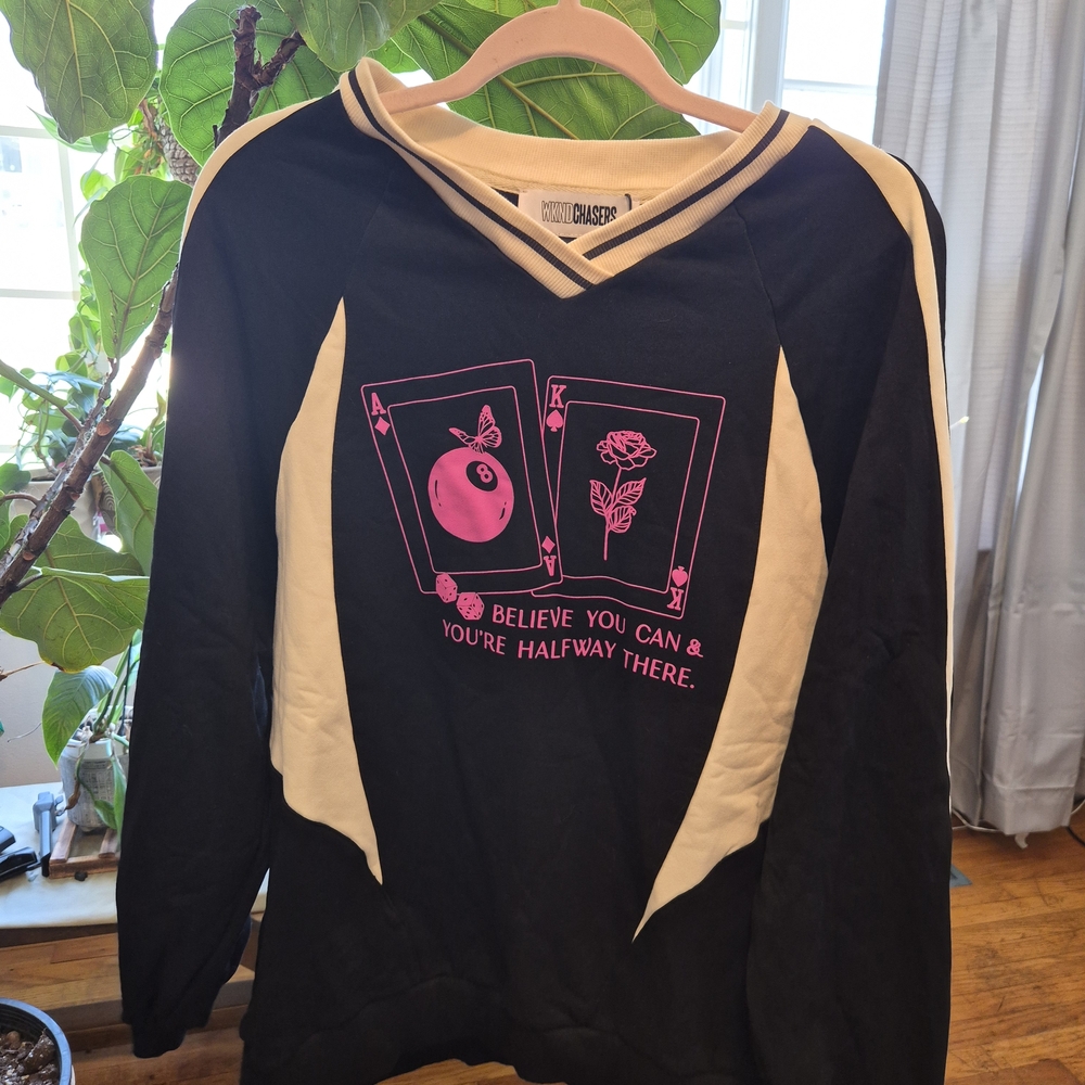 Chaser Black and Pink Graphic Tee - Picture 7 of 8